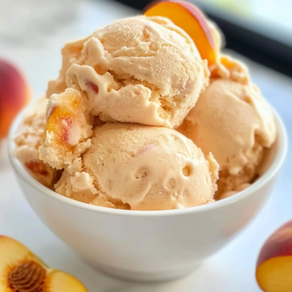Peach Ice Cream