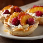 Peach Melba Breakfast Tarts