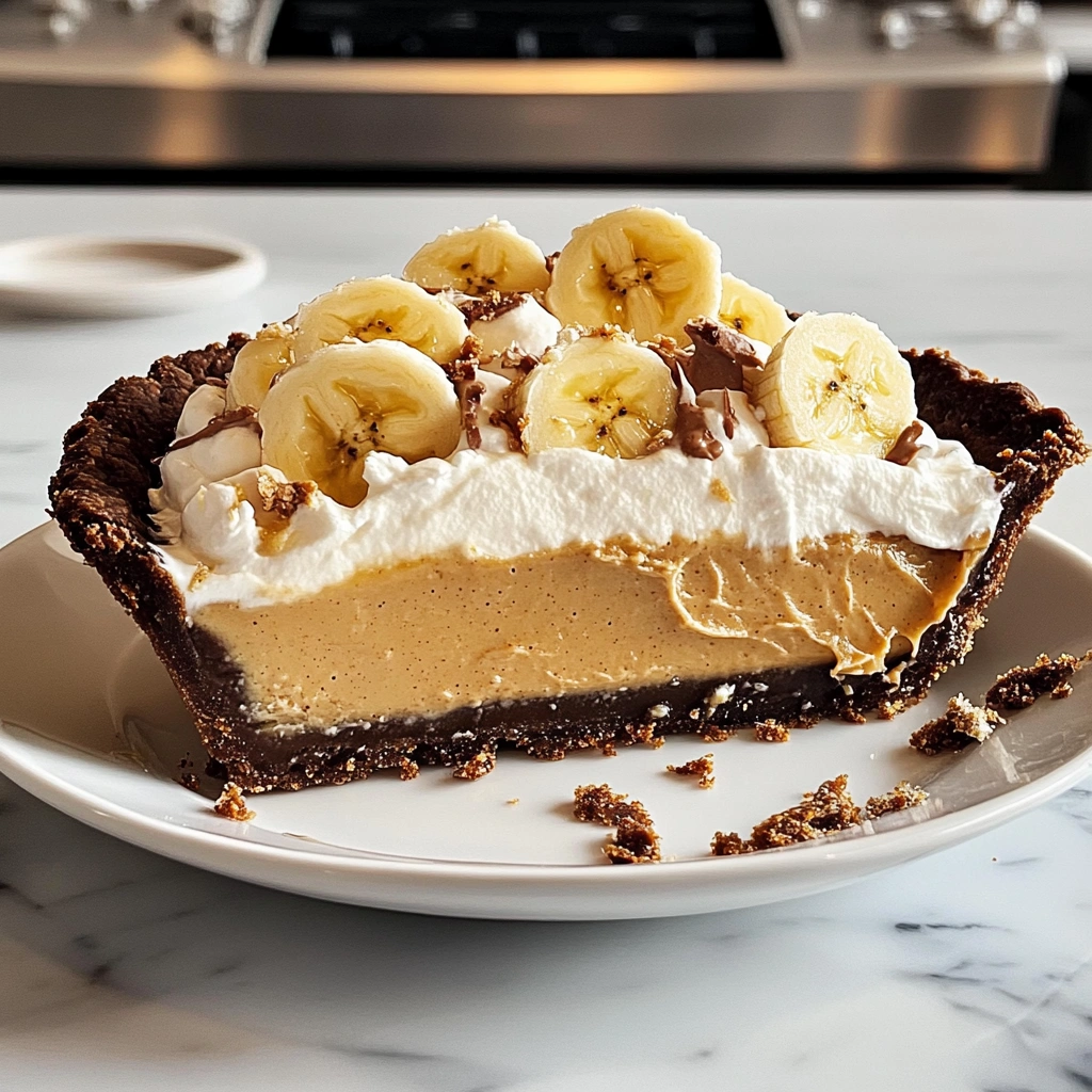 Peanut Butter Banana Pie