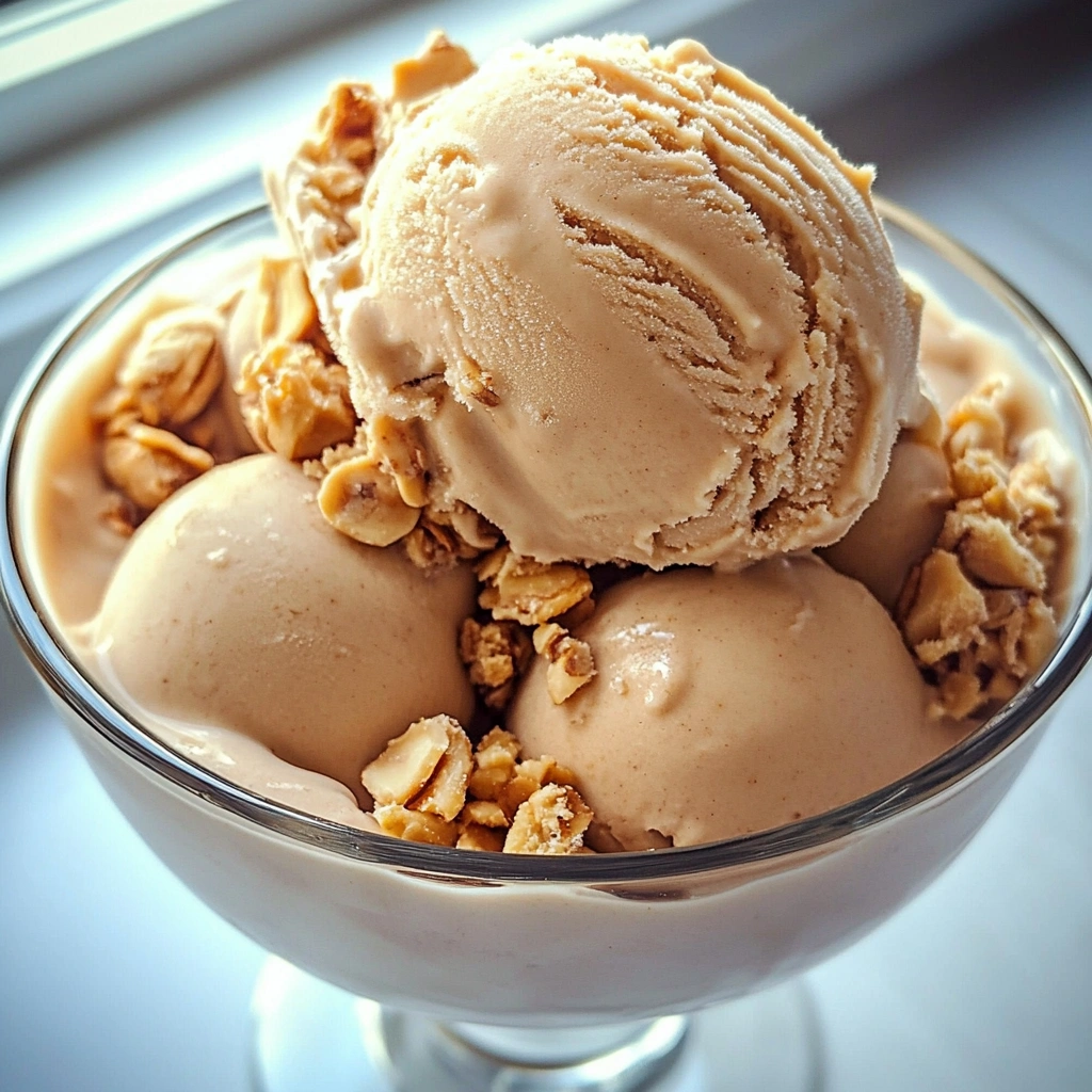 Peanut Butter Greek Frozen Yogurt