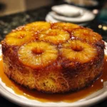 Pineapple Ginger Upside-Down Cake
