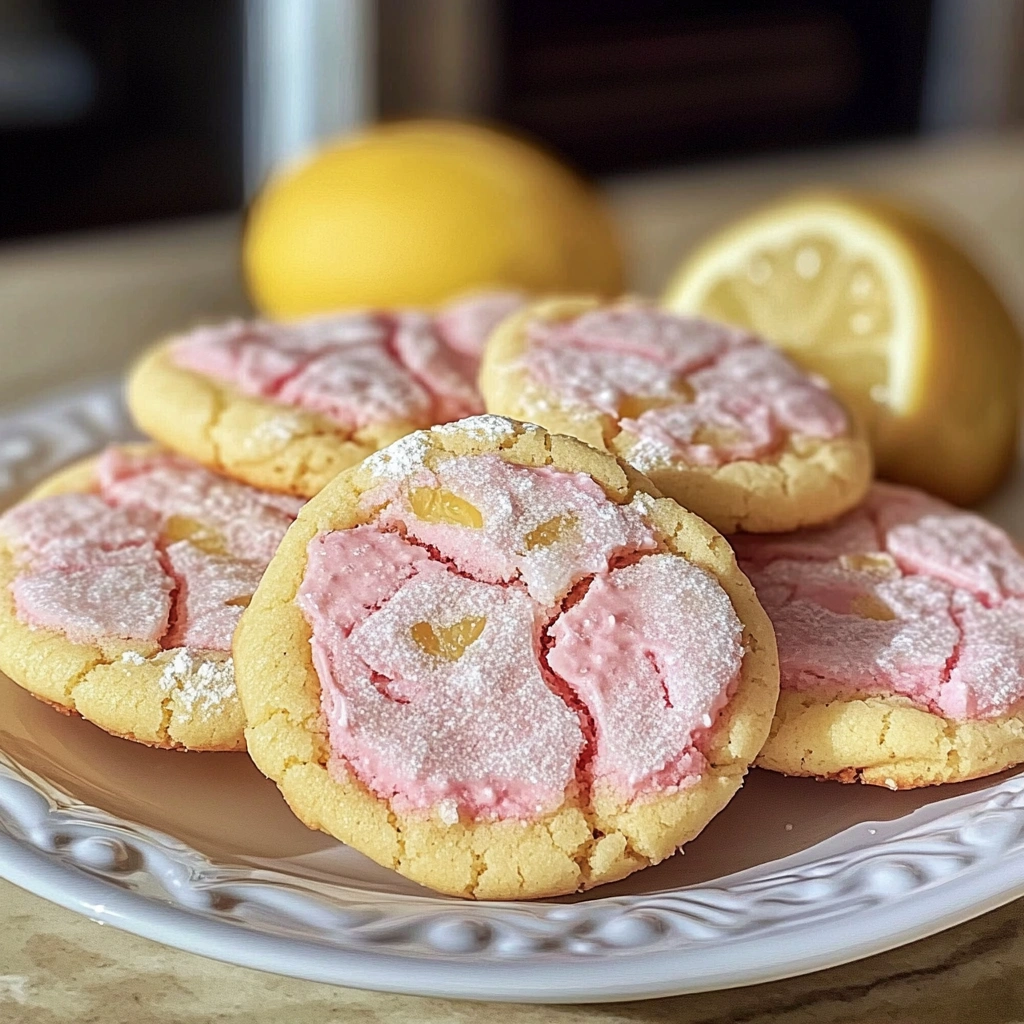 Pink Lemonade Cookies