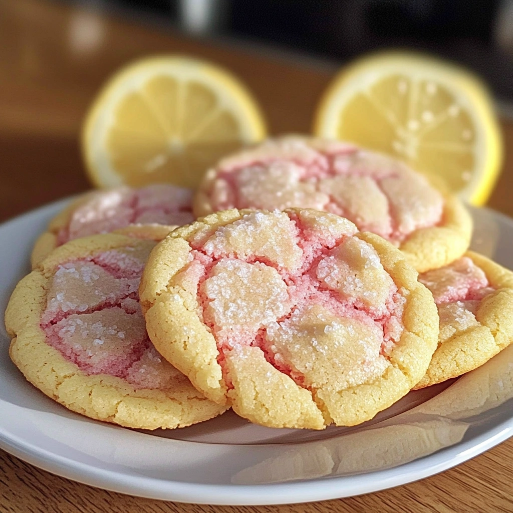 Pink Lemonade Cookies
