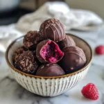Raspberry Chocolate Truffles
