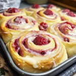 Raspberry Cream Cheese Sweet Rolls