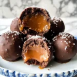 Salted Caramel Brownie Truffles