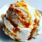 Salted Caramel Swirl Ice Cream