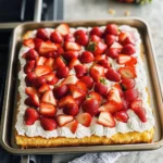 Sheet Pan Strawberry Shortcake