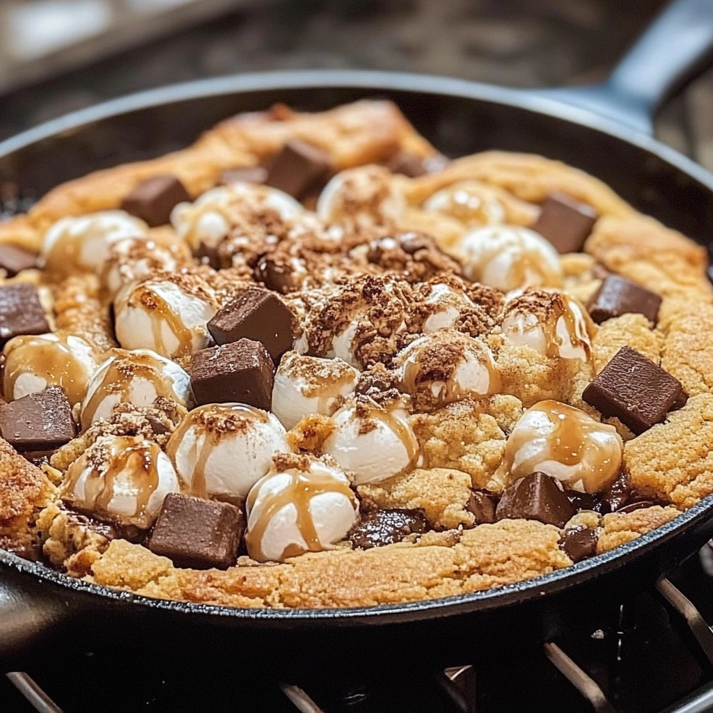 S’mores Skillet Cookie