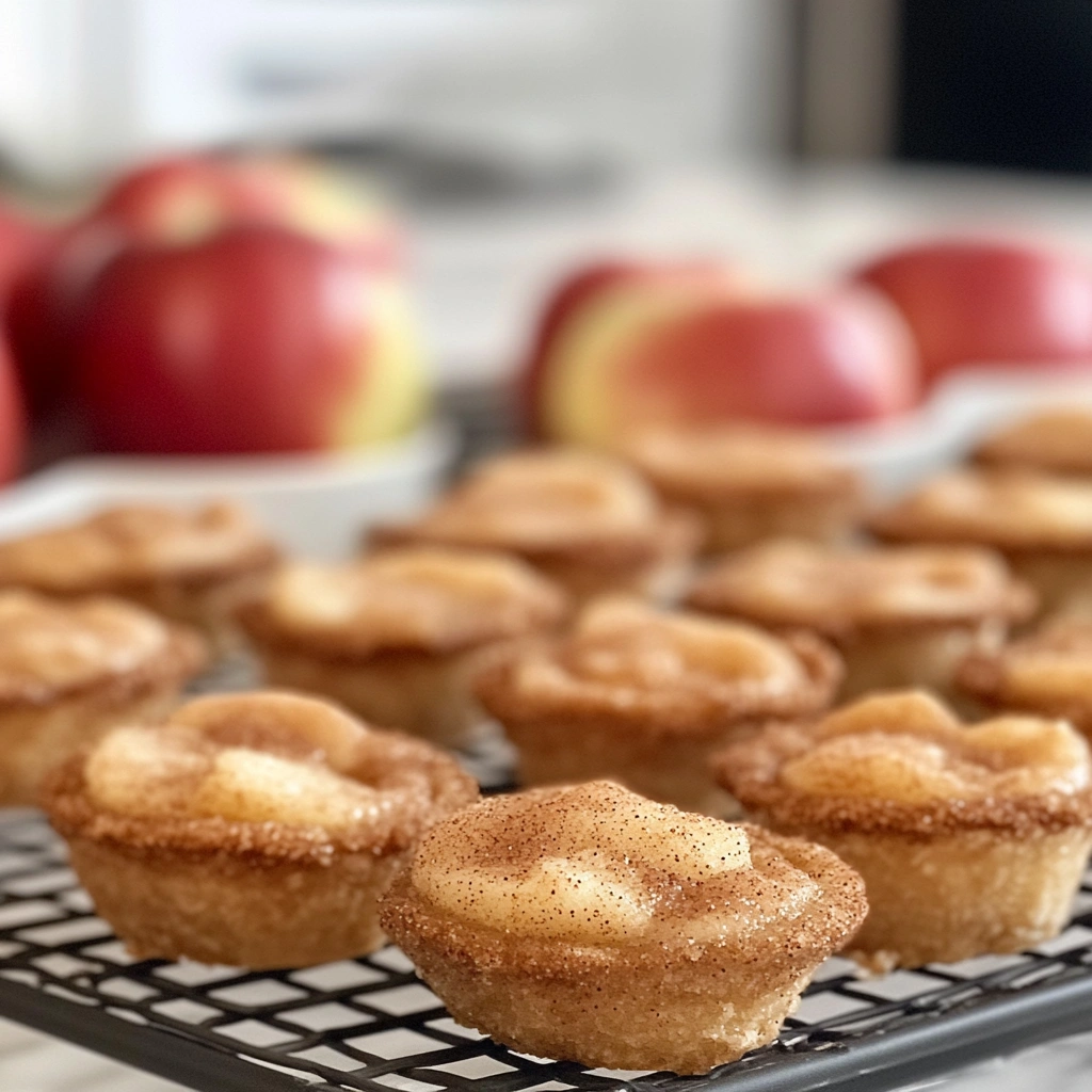 Snickerdoodle Apple Pie Bites