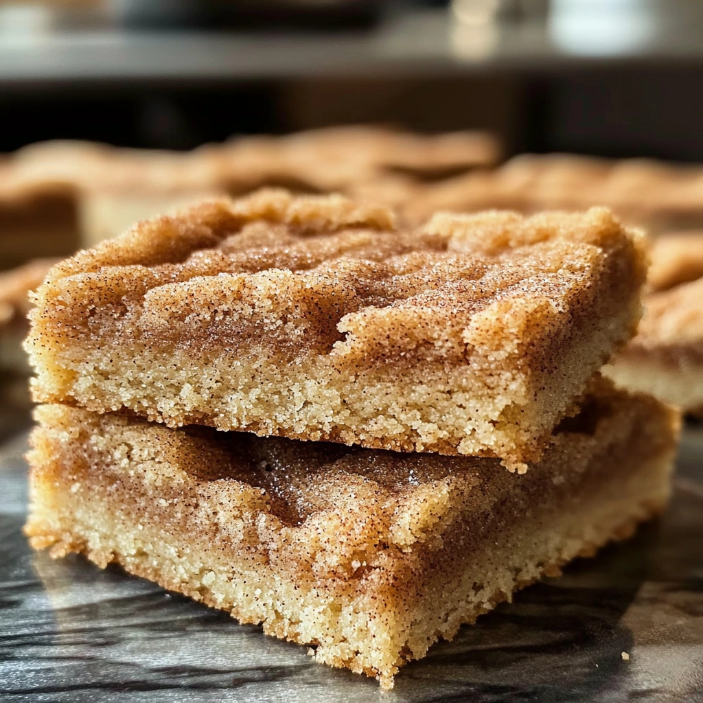Snickerdoodle Cookie Bars