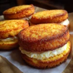 Southern-Style Cornbread Ice Cream Sandwiches