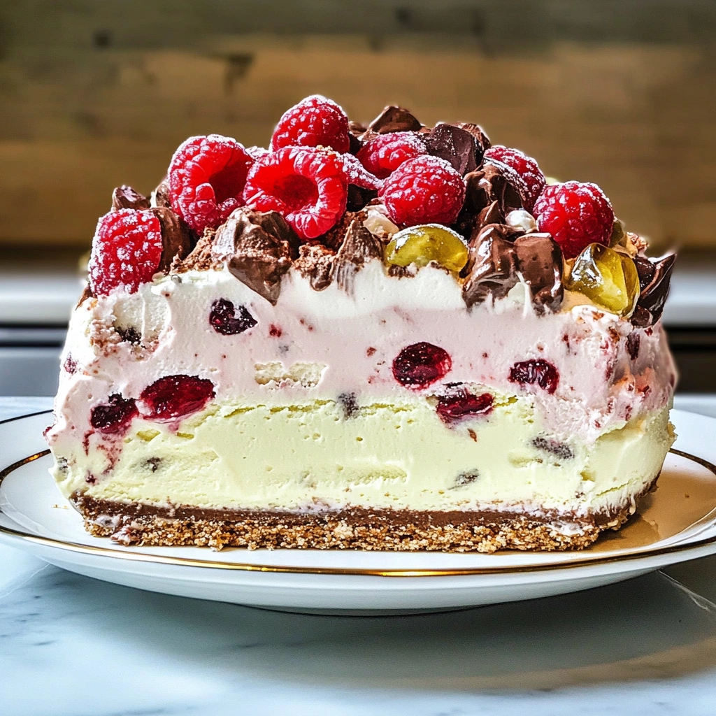 Spumoni Ice Cream Cake