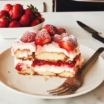 Strawberries & Cream Tiramisu