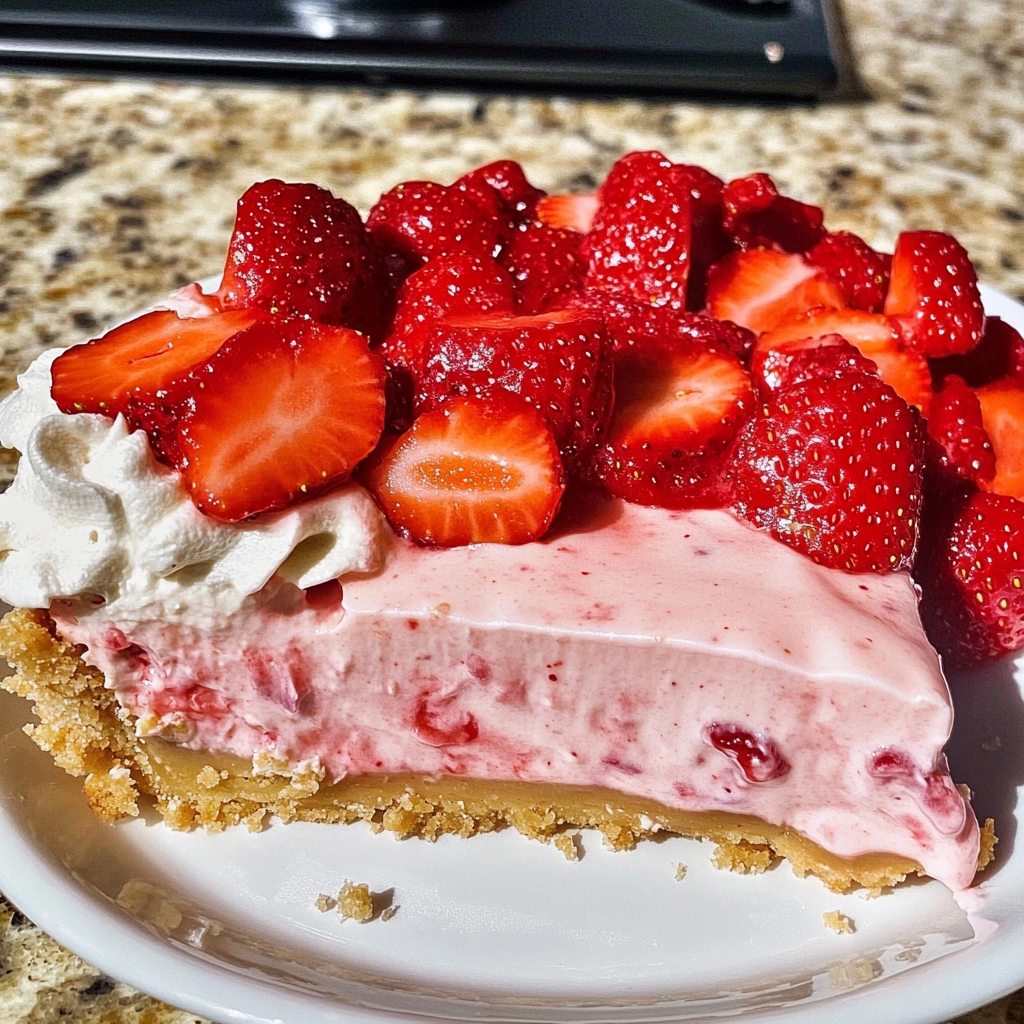 Strawberry Cheesecake Pie