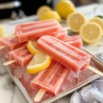 Strawberry Lemonade Popsicles