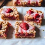 Strawberry Oatmeal Bars
