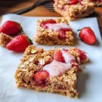 Strawberry Oatmeal Bars