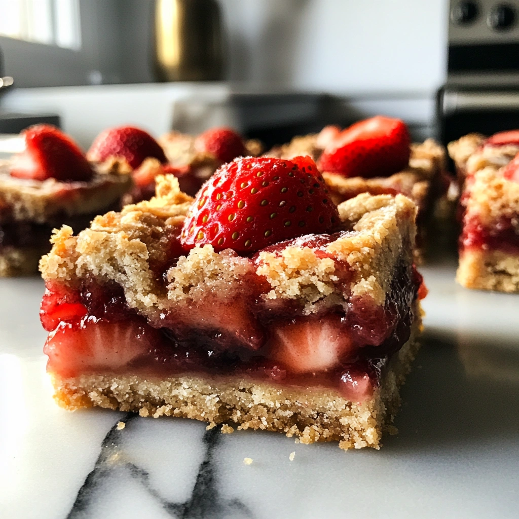 Strawberry Pie Bars