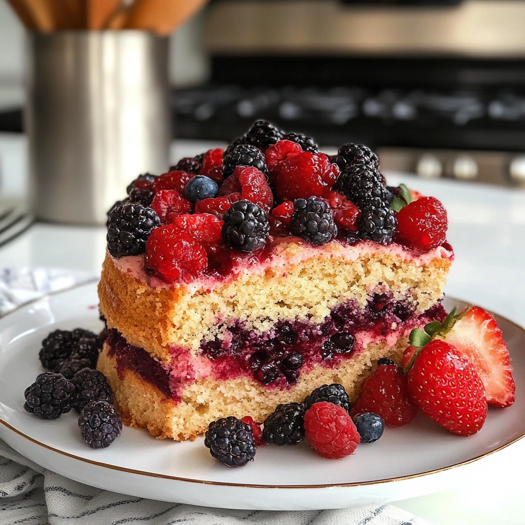 Summer Berry Cake