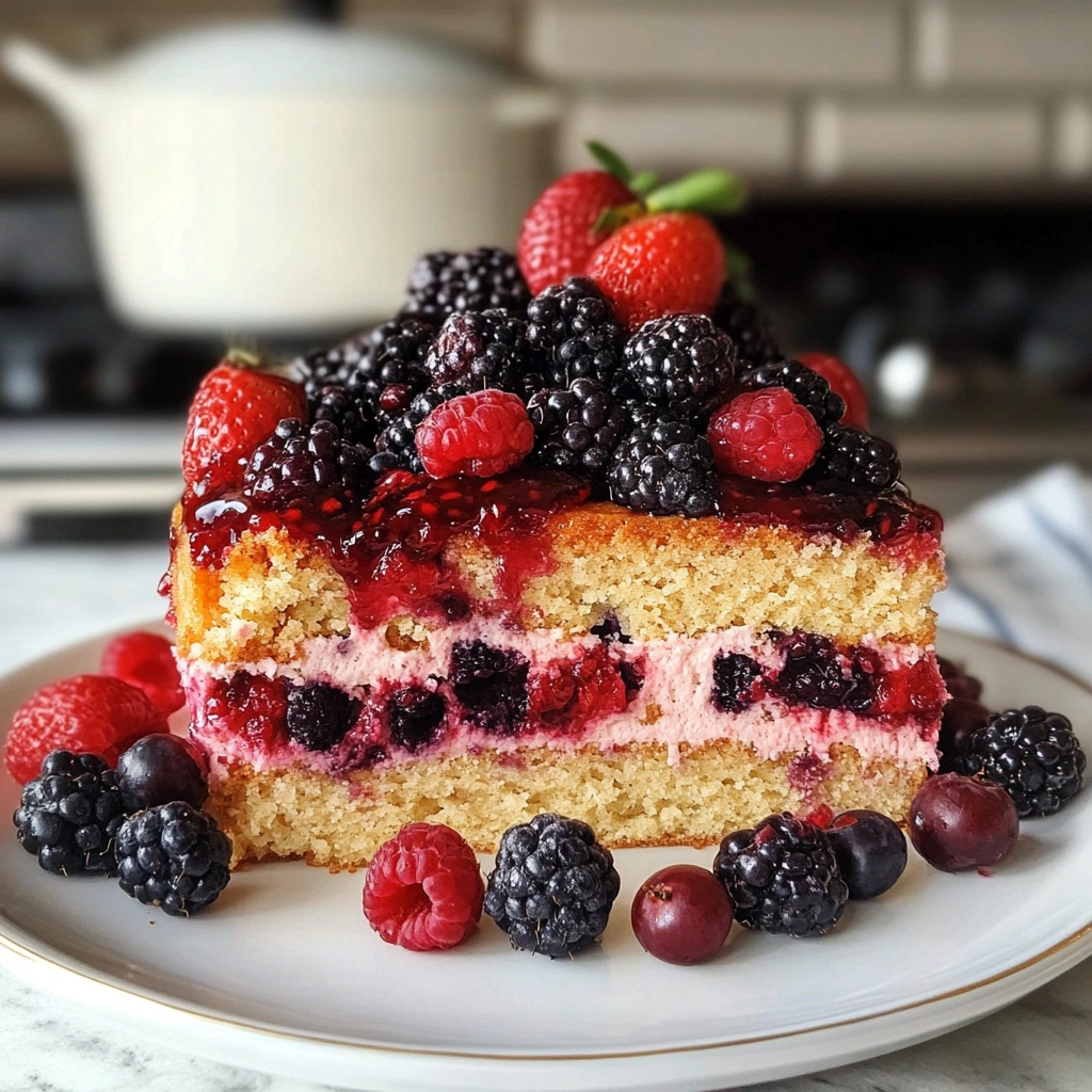 Summer Berry Cake