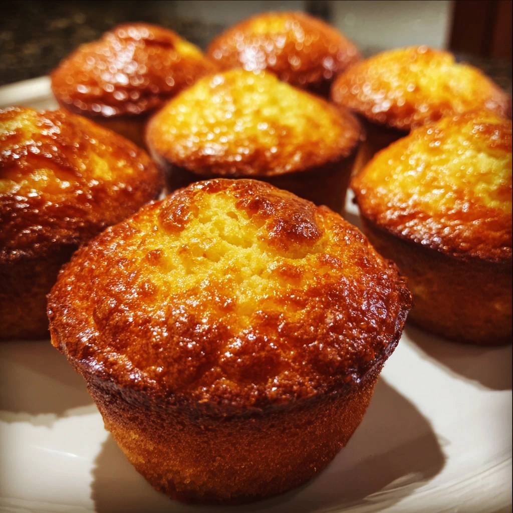 Sweet Corn and Honey Butter Muffins