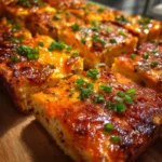 Sweet Potato Cheddar Breakfast Squares