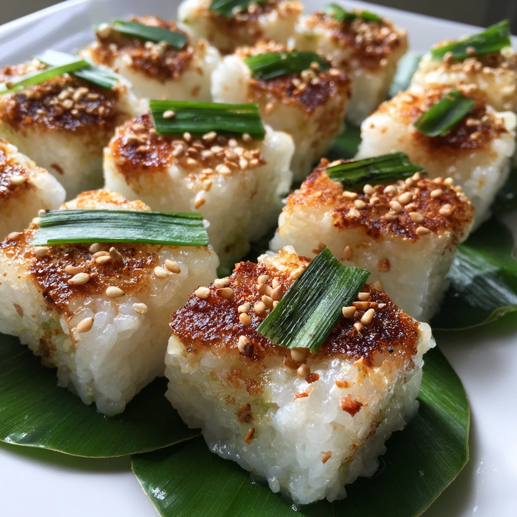 Thai Coconut Sticky Rice Bites
