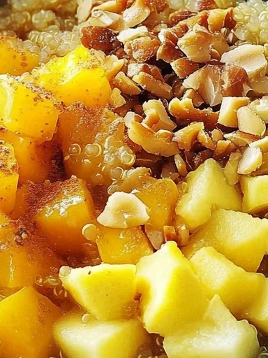 Tropical Quinoa Breakfast Bowl