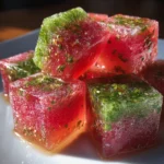 Watermelon Limeade Frozen Bites