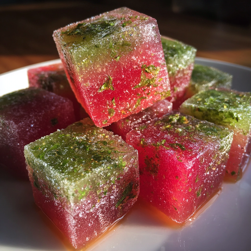 Watermelon Limeade Frozen Bites