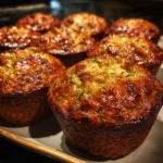 Zucchini Banana Oat Snack Muffins