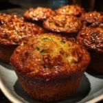 Zucchini Banana Oat Snack Muffins