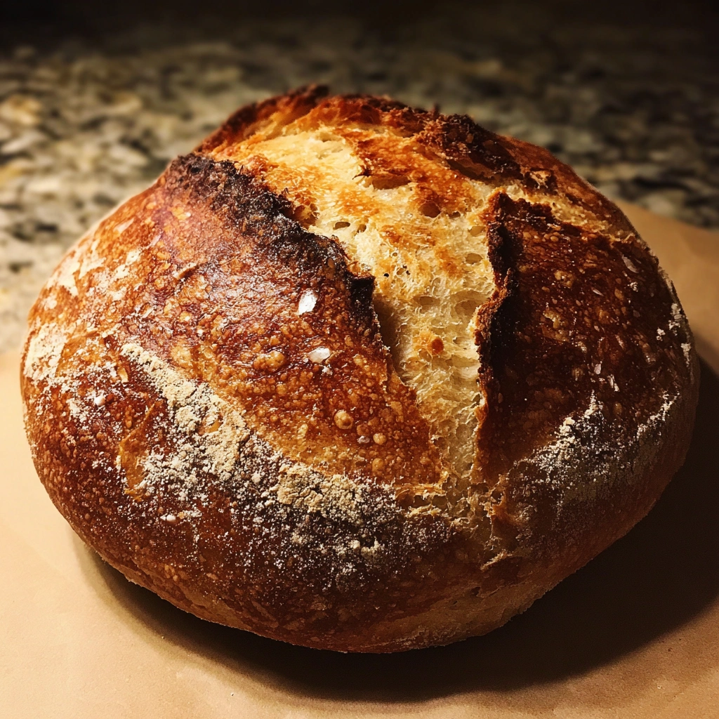 4 Ingredients Artisan Bread