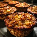 Baked Cinnamon Apple Oatmeal Cups