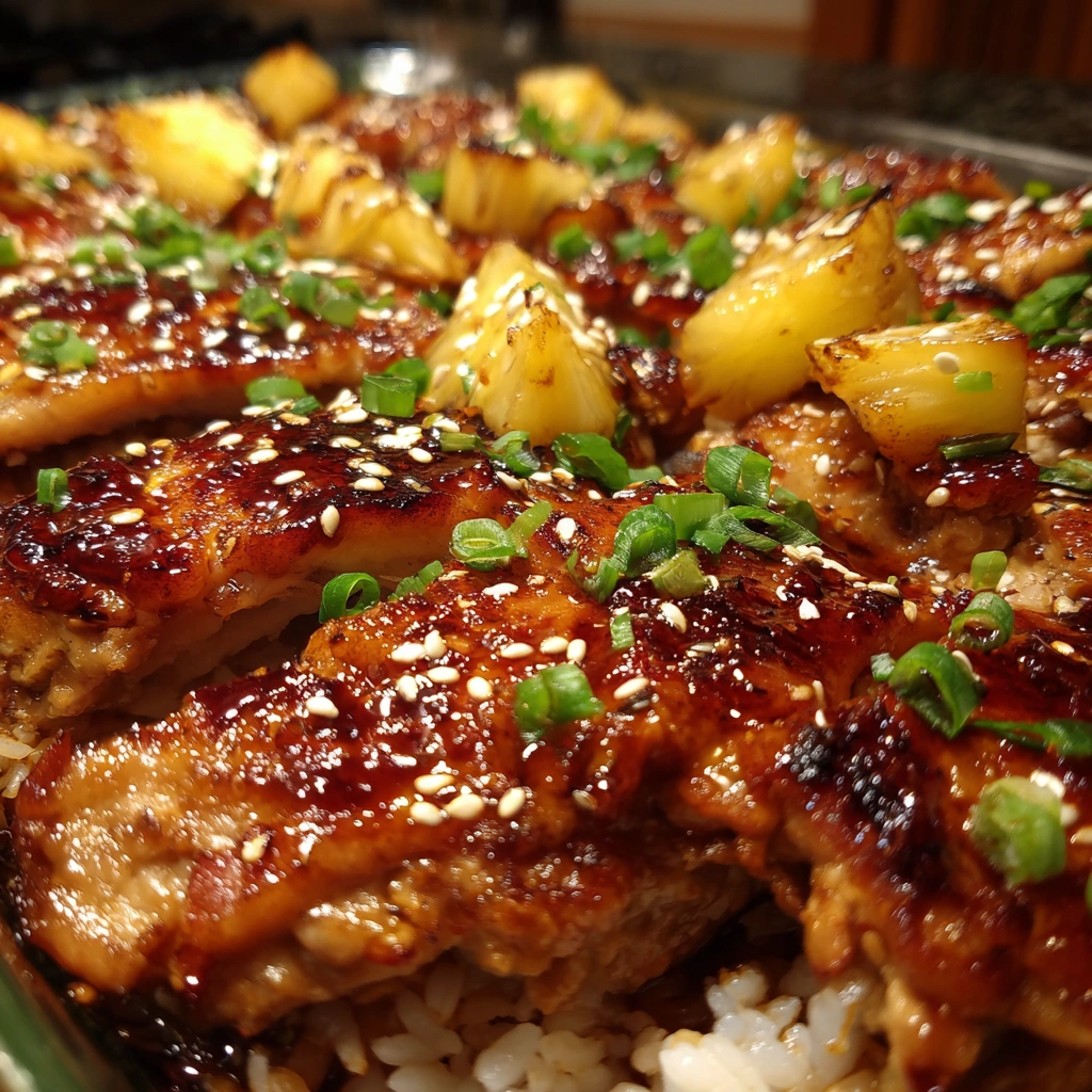 Baked Pineapple Teriyaki Chicken