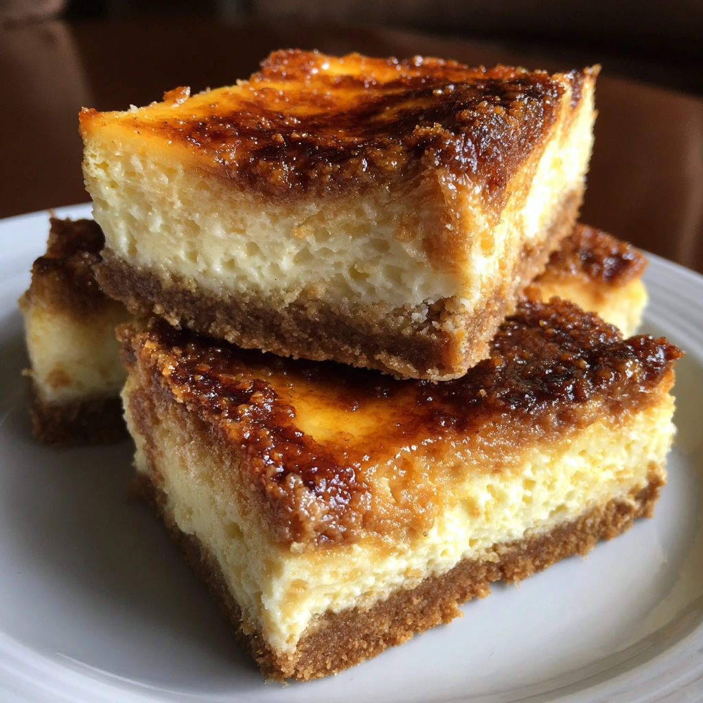 Biscoff Banana Cheesecake Bars