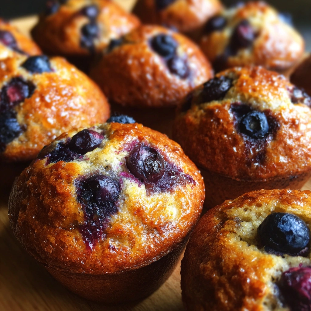 Blueberry Protein Muffins