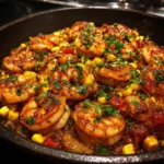 Cajun Shrimp & Corn Skillet