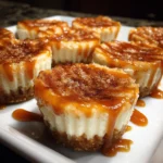 Caramel Cinnamon Swirl Cheesecake Cups
