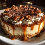 Caramel Pecan Pie Ice Cream Cake