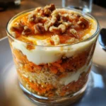Carrot Cake Overnight Oats with Cream Cheese