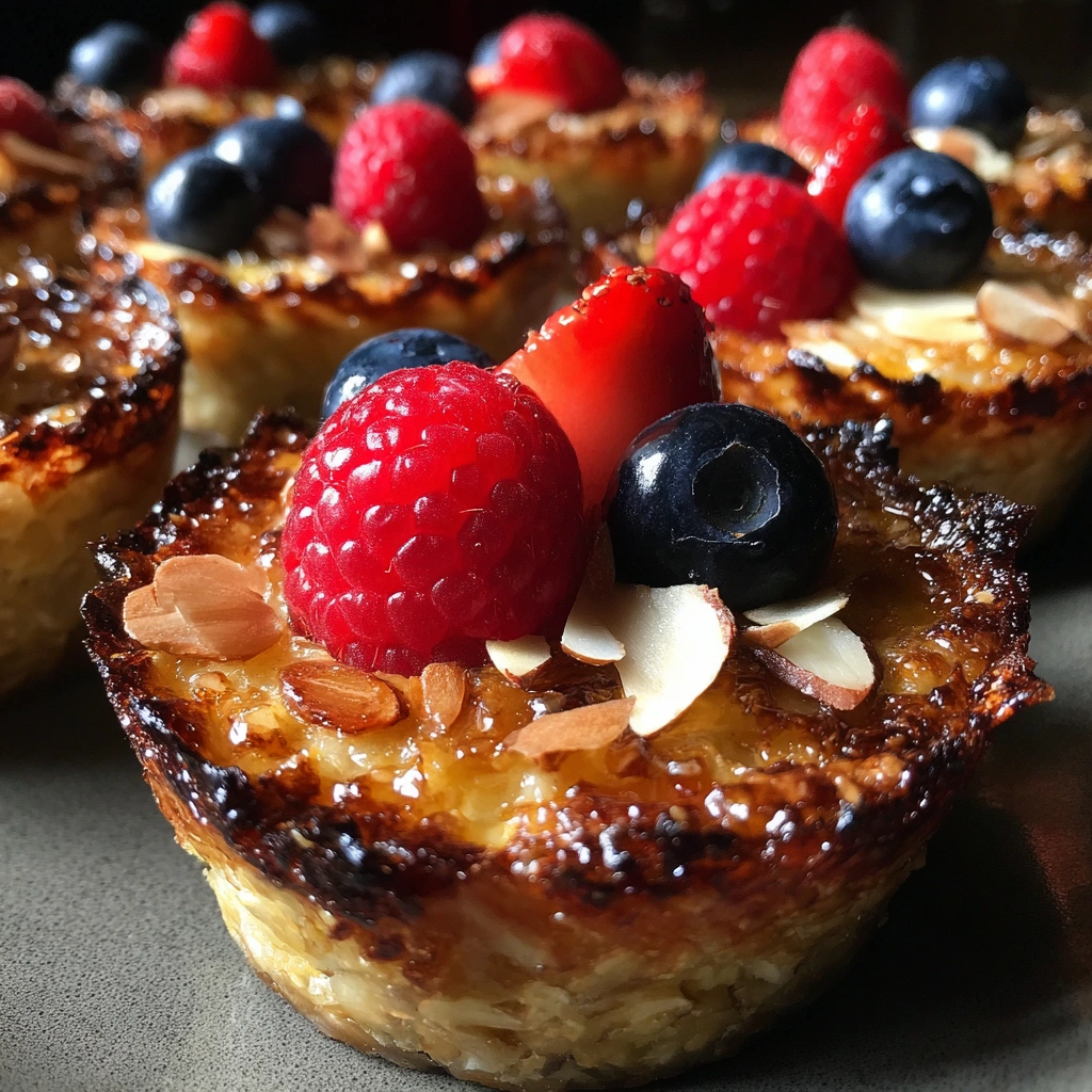 Chia Seed Oatmeal Breakfast Cups