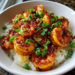 Chili Garlic Shrimp Rice Bowl