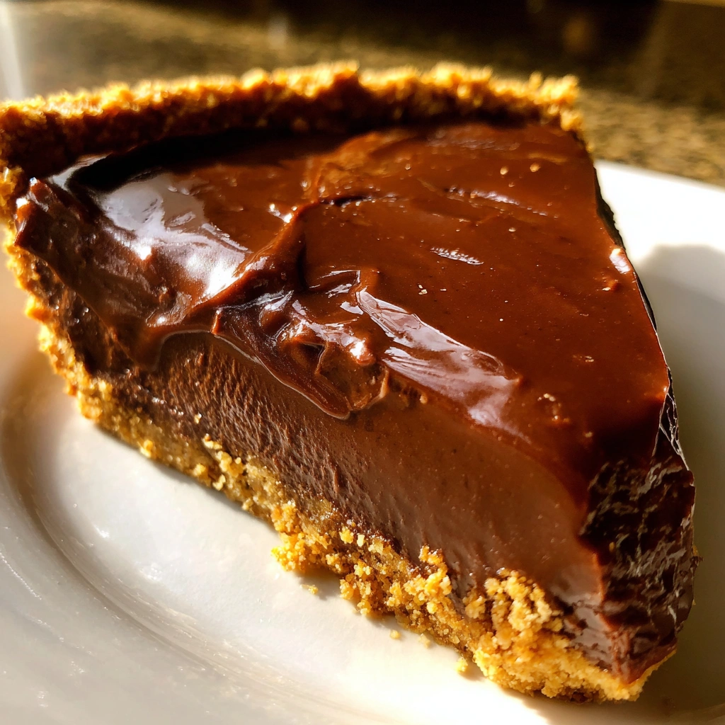 Chocolate Avocado Pie