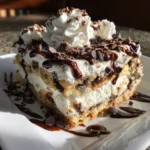 Chocolate Chip Ice Cream Sandwich Cake