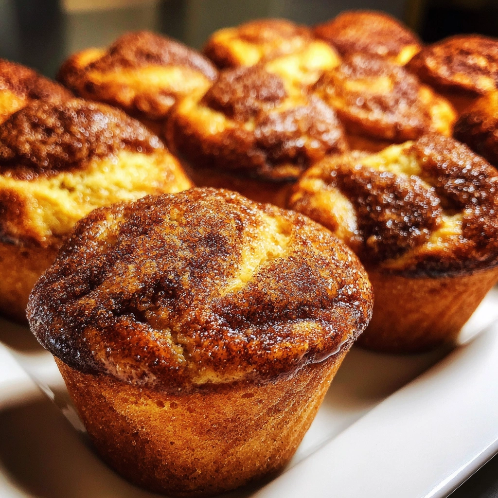 Cinnamon Sugar Swirl Breakfast Muffins