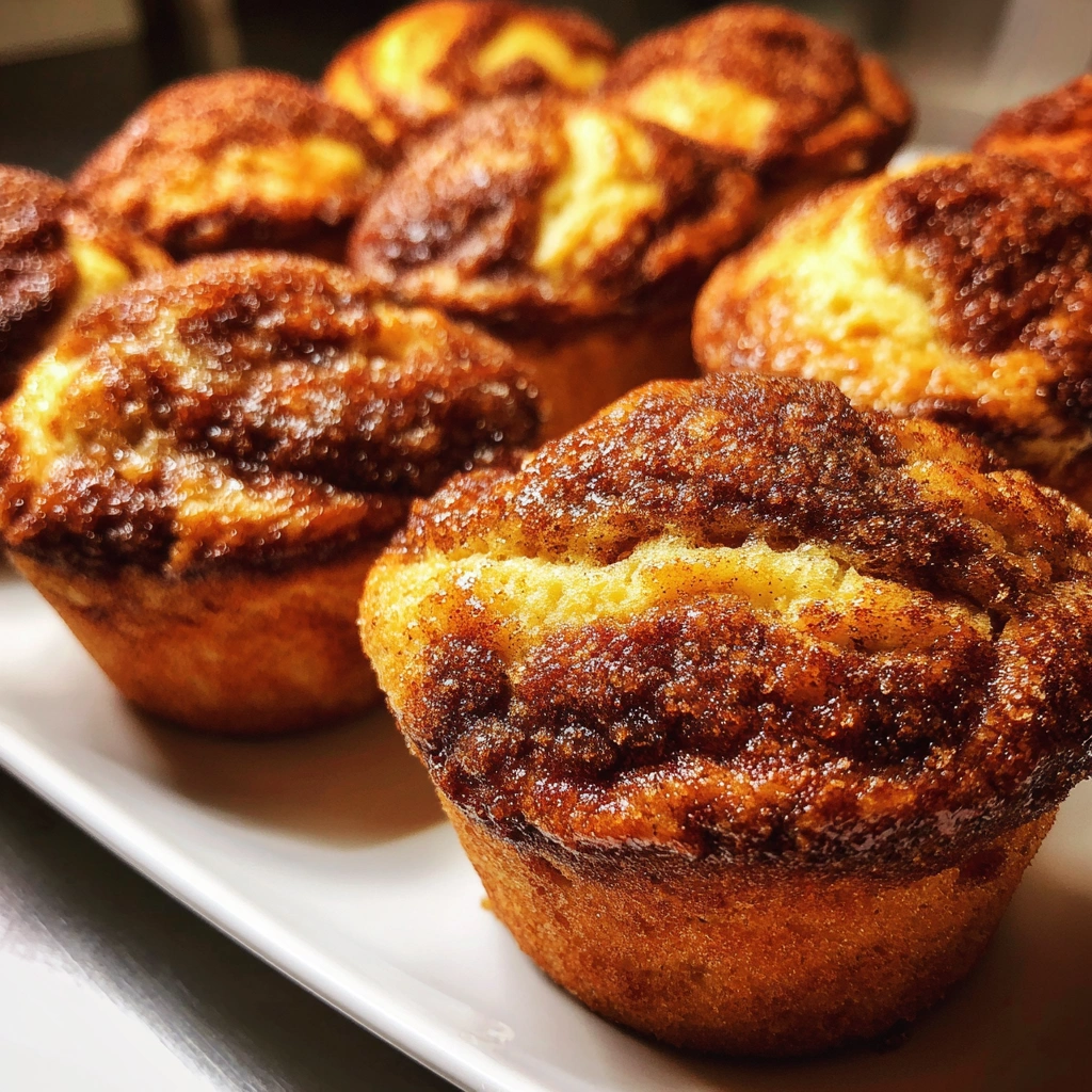 Cinnamon Sugar Swirl Breakfast Muffins