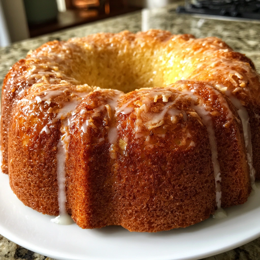 Coconut Lime Yogurt Cake