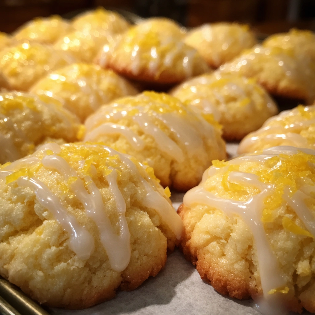 Coconut Milk Lemon Meltaway Cookies